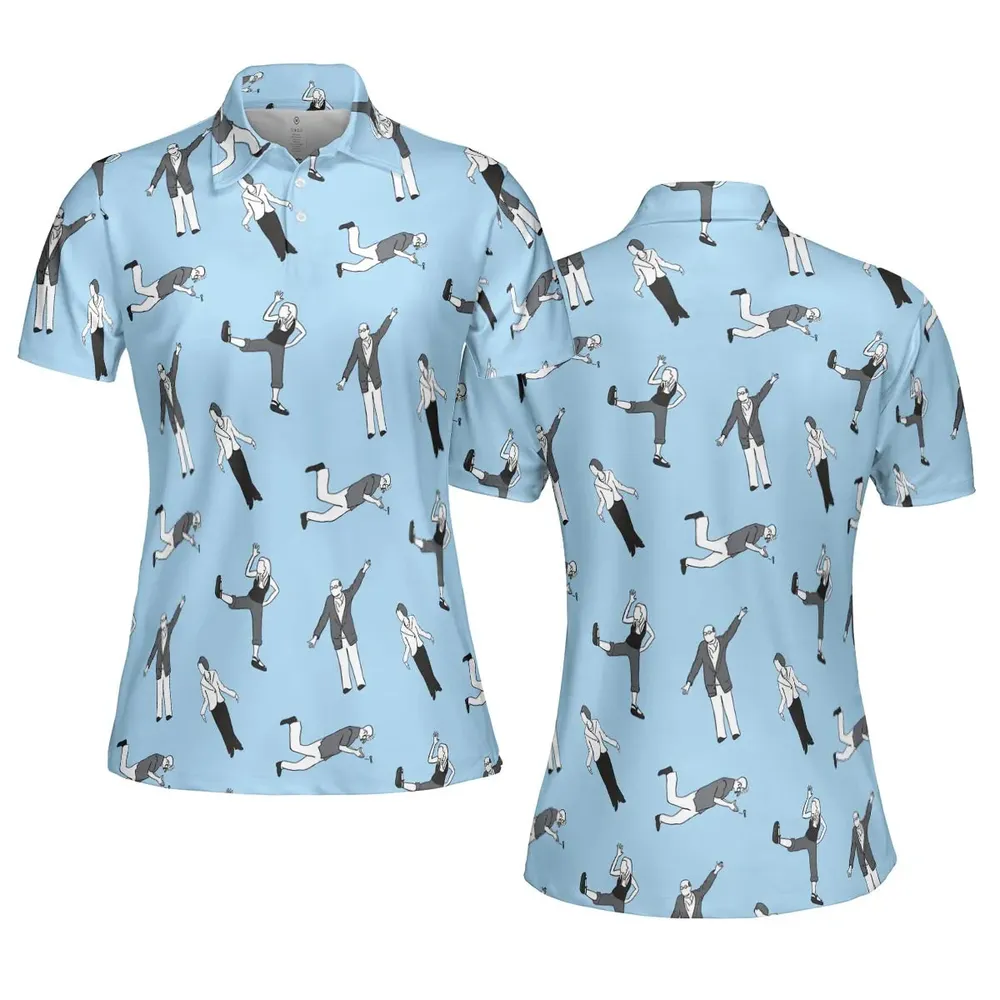 Chicken Dance Arrested Development AOP Men/Women Polo Shirt - 5