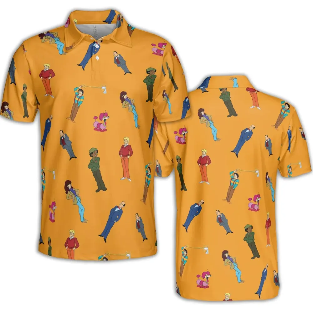 Mork Madness Mork and Mindy AOP Men/Women Polo Shirt - 2