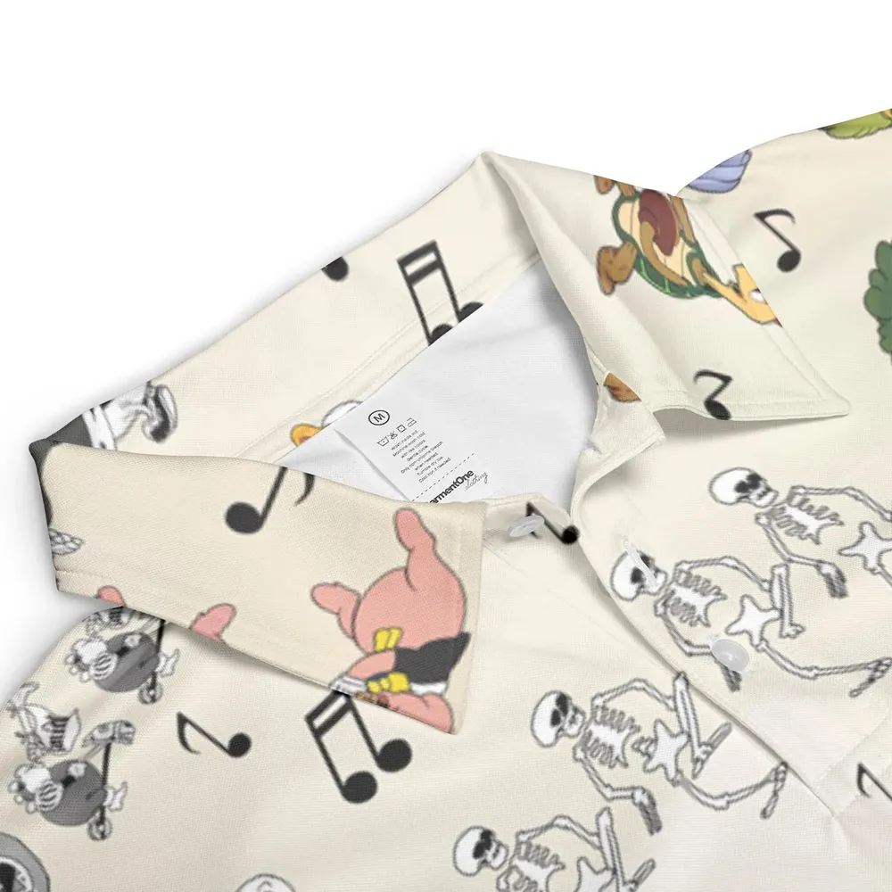 The Silly Symphony Characters AOP Men/Women Polo Shirt - 3