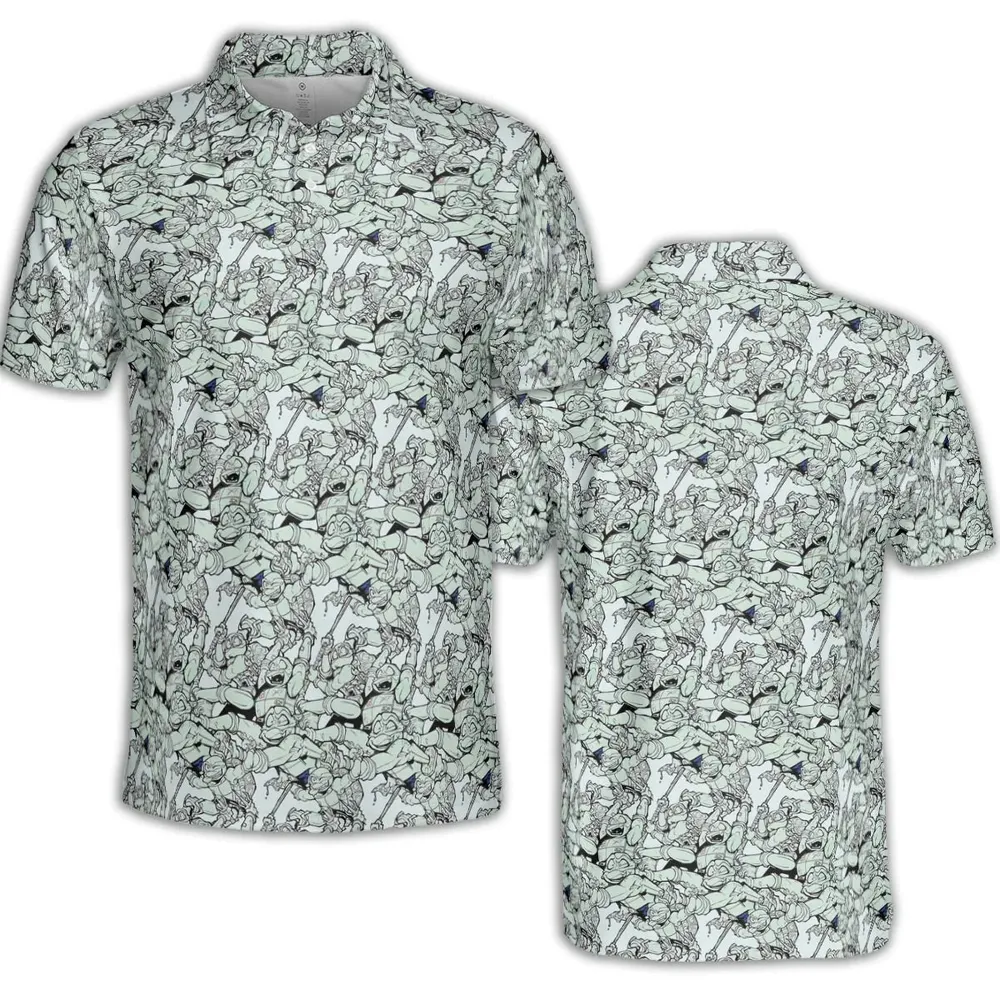 Rise of the TMNT AOP Men/Women Polo Shirt - 2