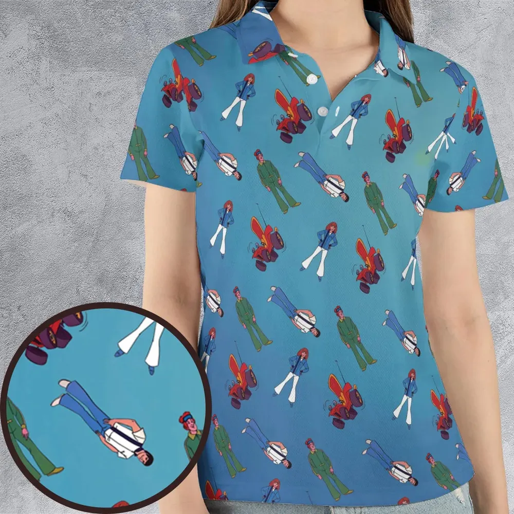 Speed Buggy AOP Men/Women Polo Shirt - 4
