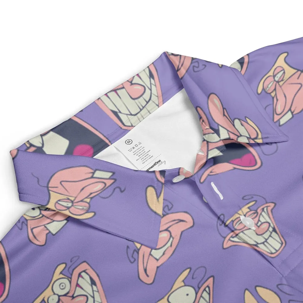 The Noise Pizza Tower AOP Men/Women Polo Shirt - 3