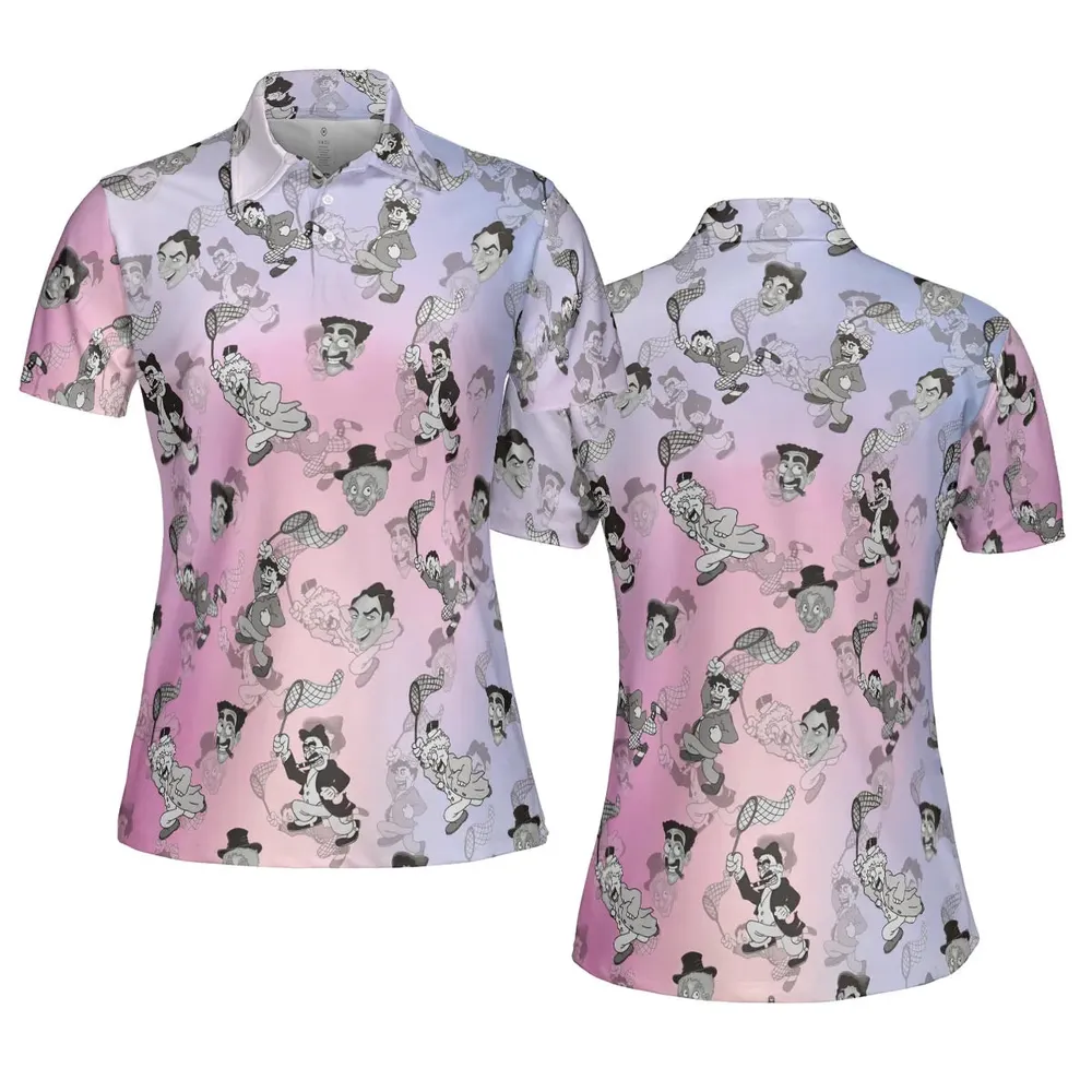The Animated Marx Brothers Characters AOP Men/Women Polo Shirt - 5