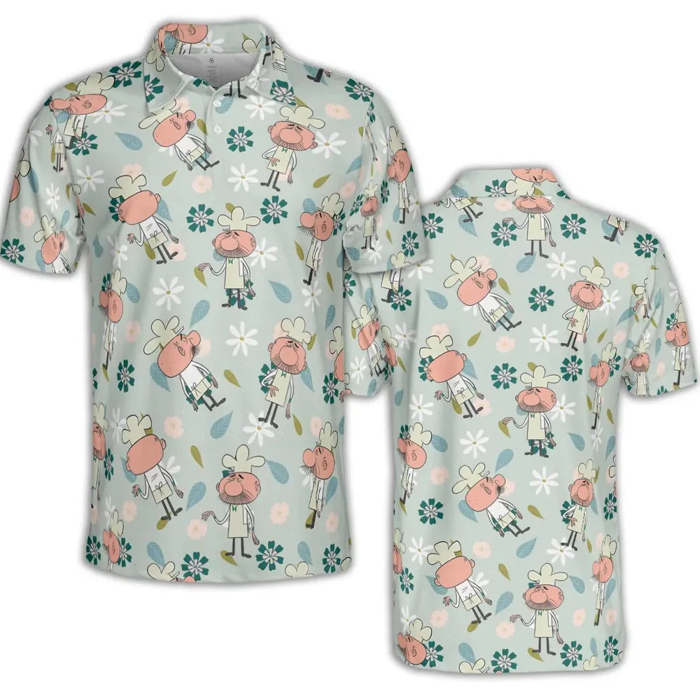 Old Bill Peabody's Improbable History AOP Men/Women Polo Shirt - 2