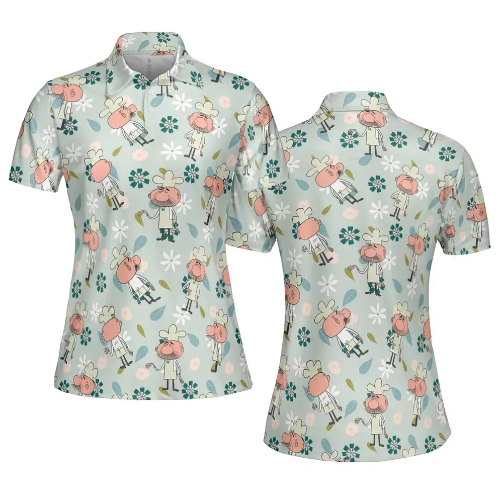 Old Bill Peabody's Improbable History AOP Men/Women Polo Shirt - 5
