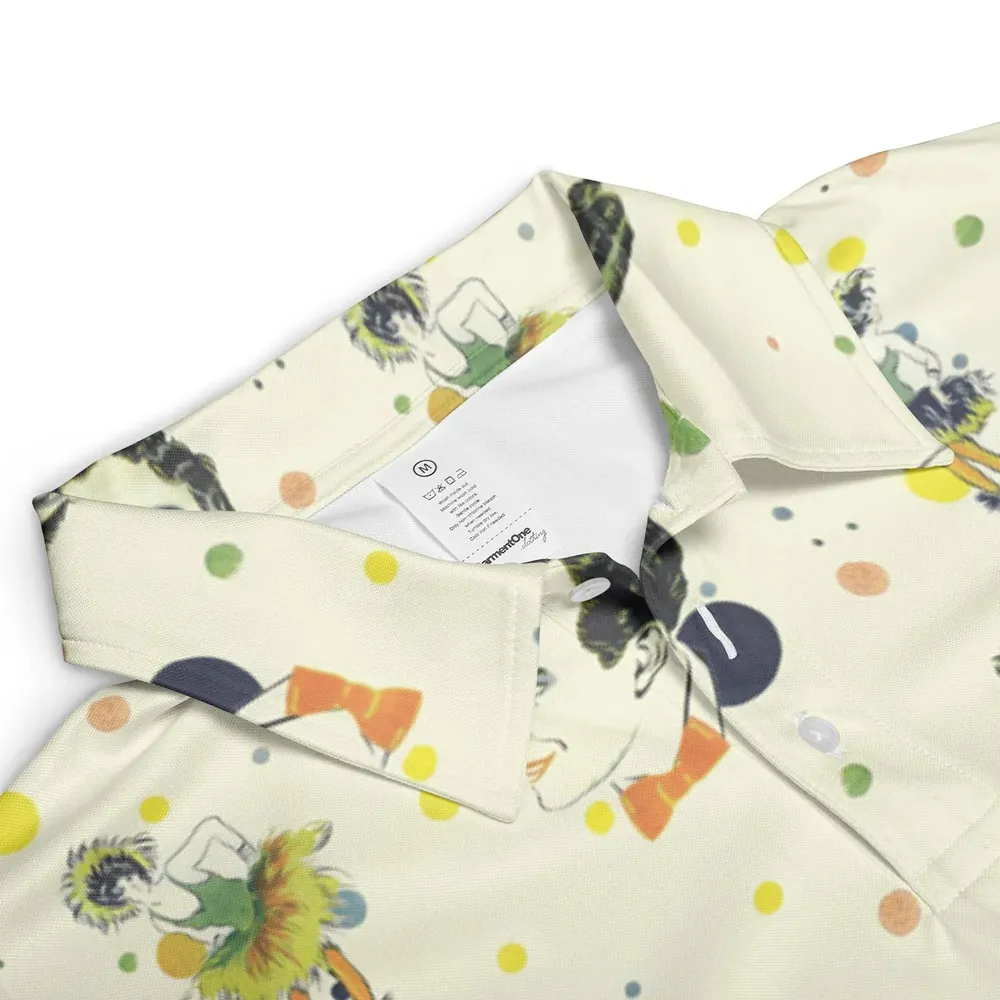 The Cocoanuts The Marx Brothers AOP Men/Women Polo Shirt - 3