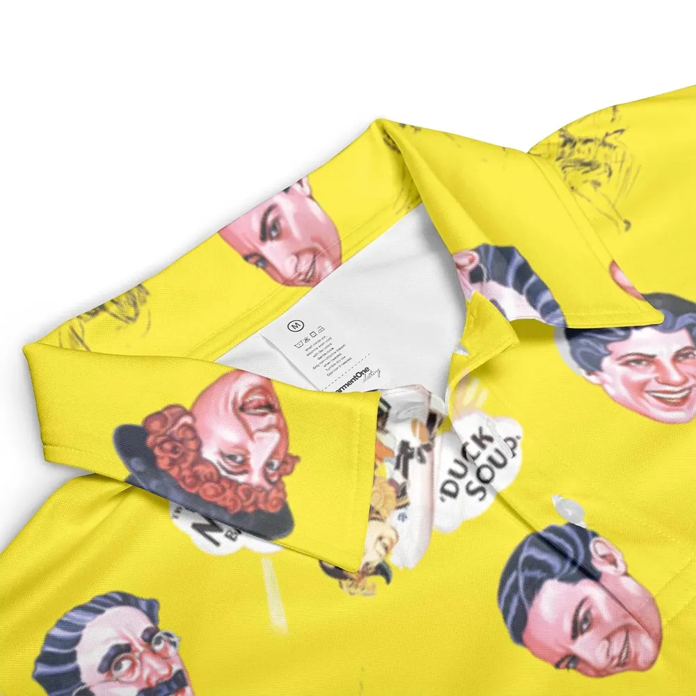 The Duck Soup The Marx Brothers AOP Men/Women Polo Shirt - 3
