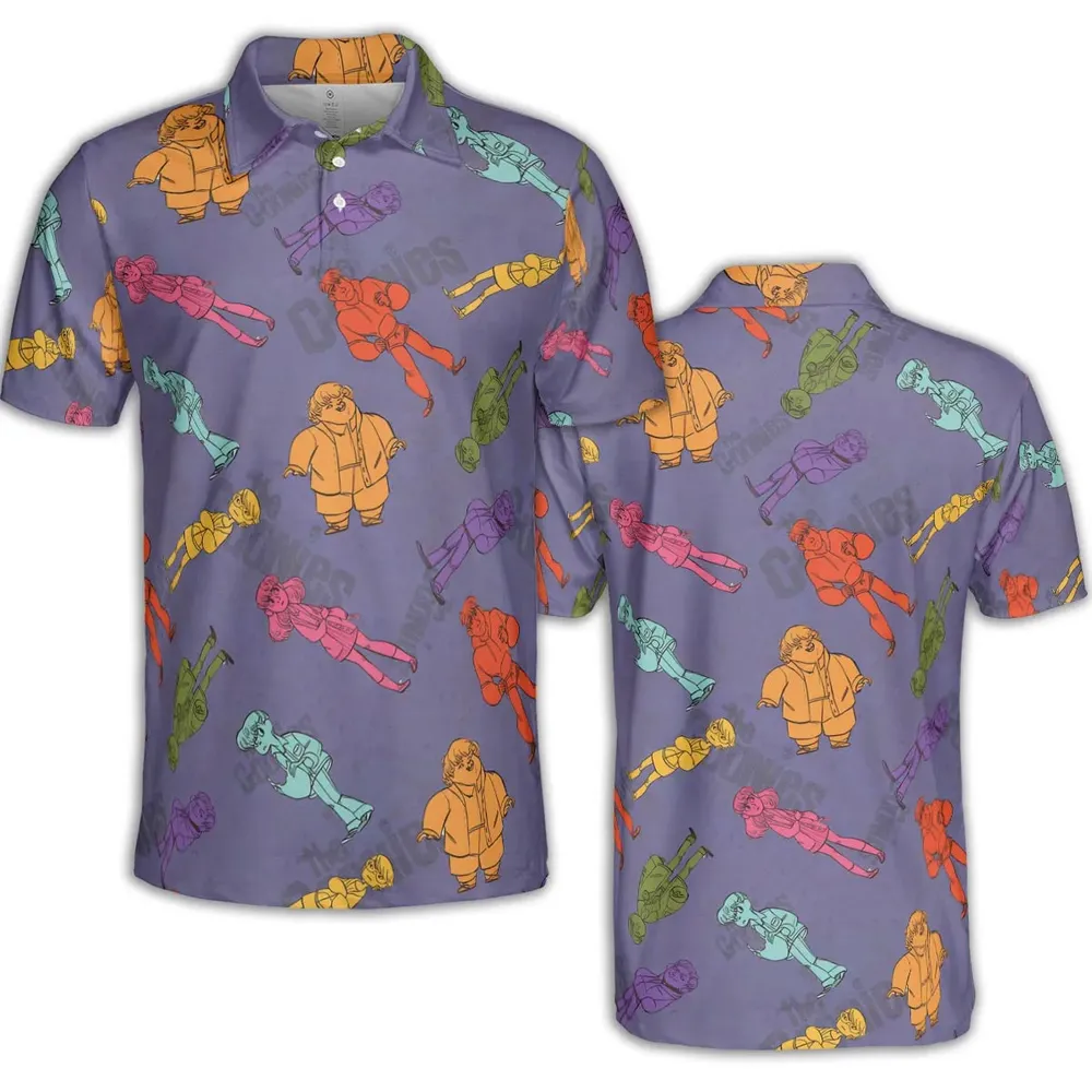 80s Adventure The Goonies AOP Men/Women Polo Shirt - 2