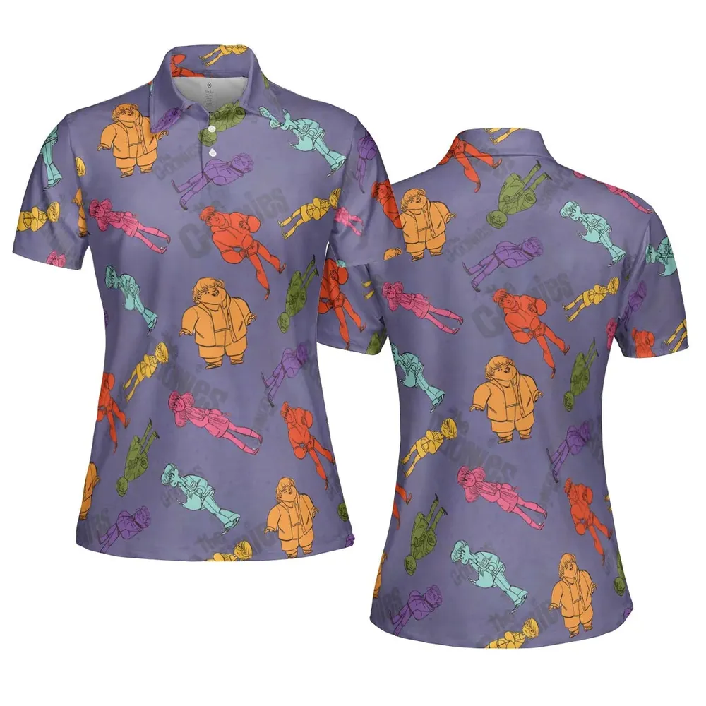 80s Adventure The Goonies AOP Men/Women Polo Shirt - 5