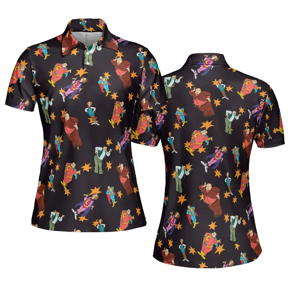 The Three Stooges Action AOP Men/Women Polo Shirt - 5