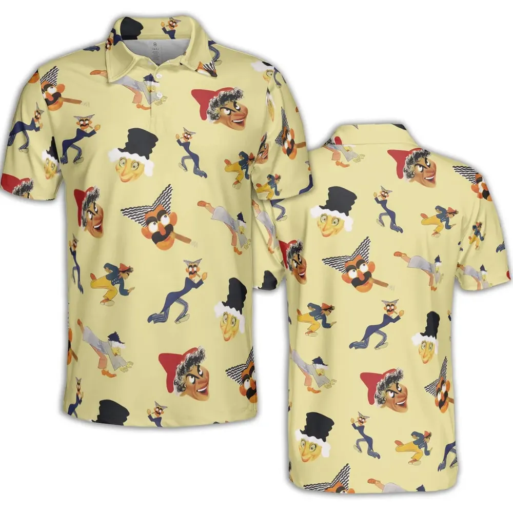 Room Service The Marx Bros AOP Men/Women Polo Shirt - 2