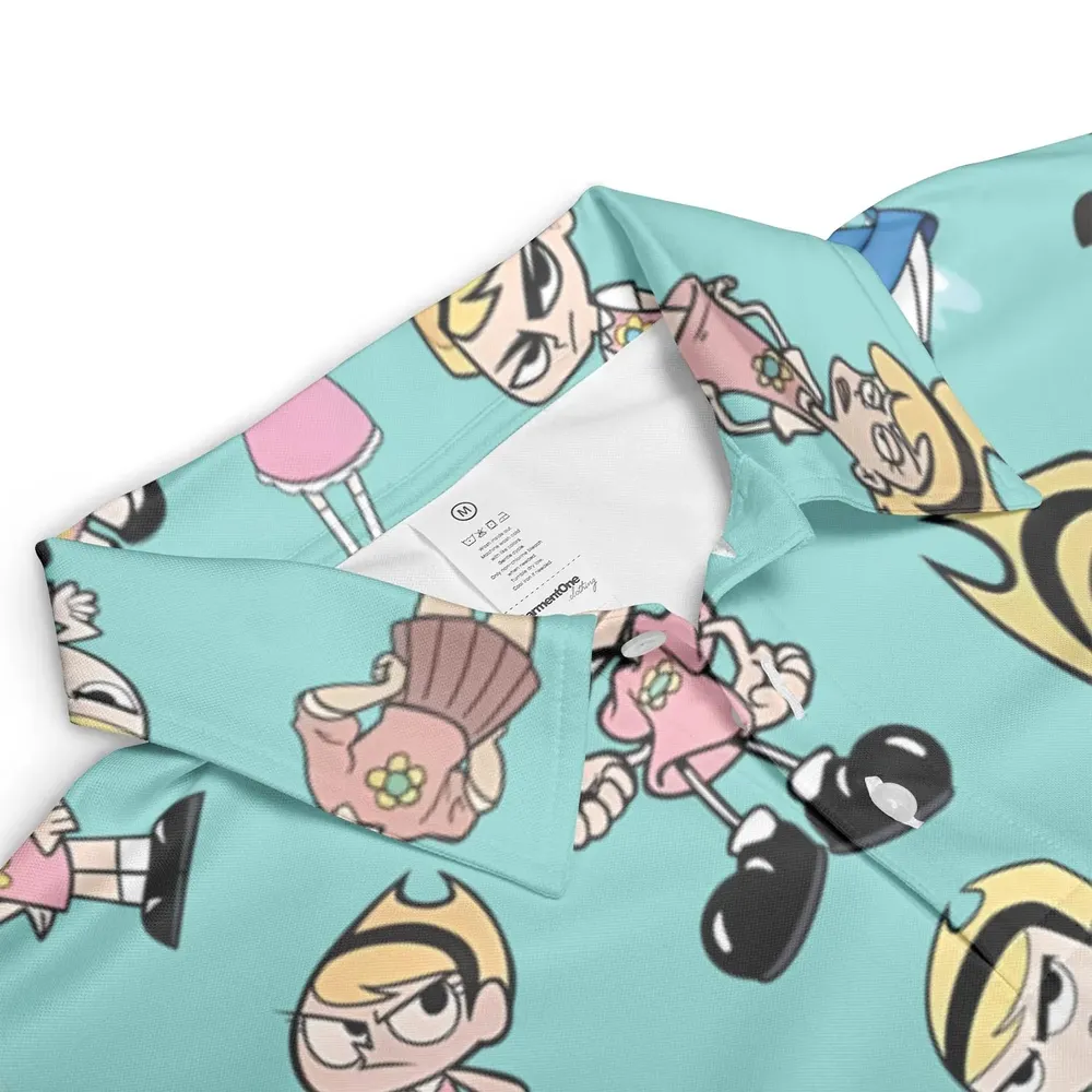 The Grim Adventures of Billy and Mandy AOP Men/Women Polo Shirt - 3
