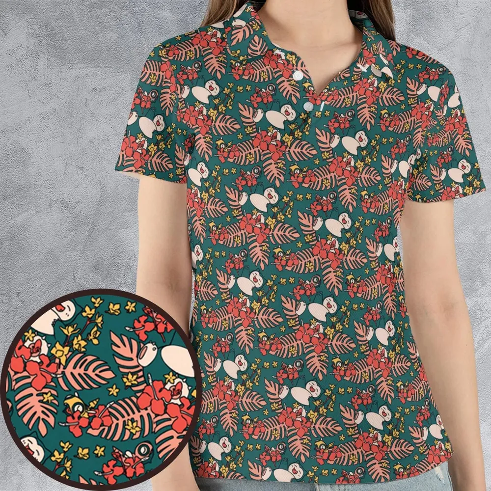 Snap Snorlax Pokemon AOP Men/Women Polo Shirt - 4