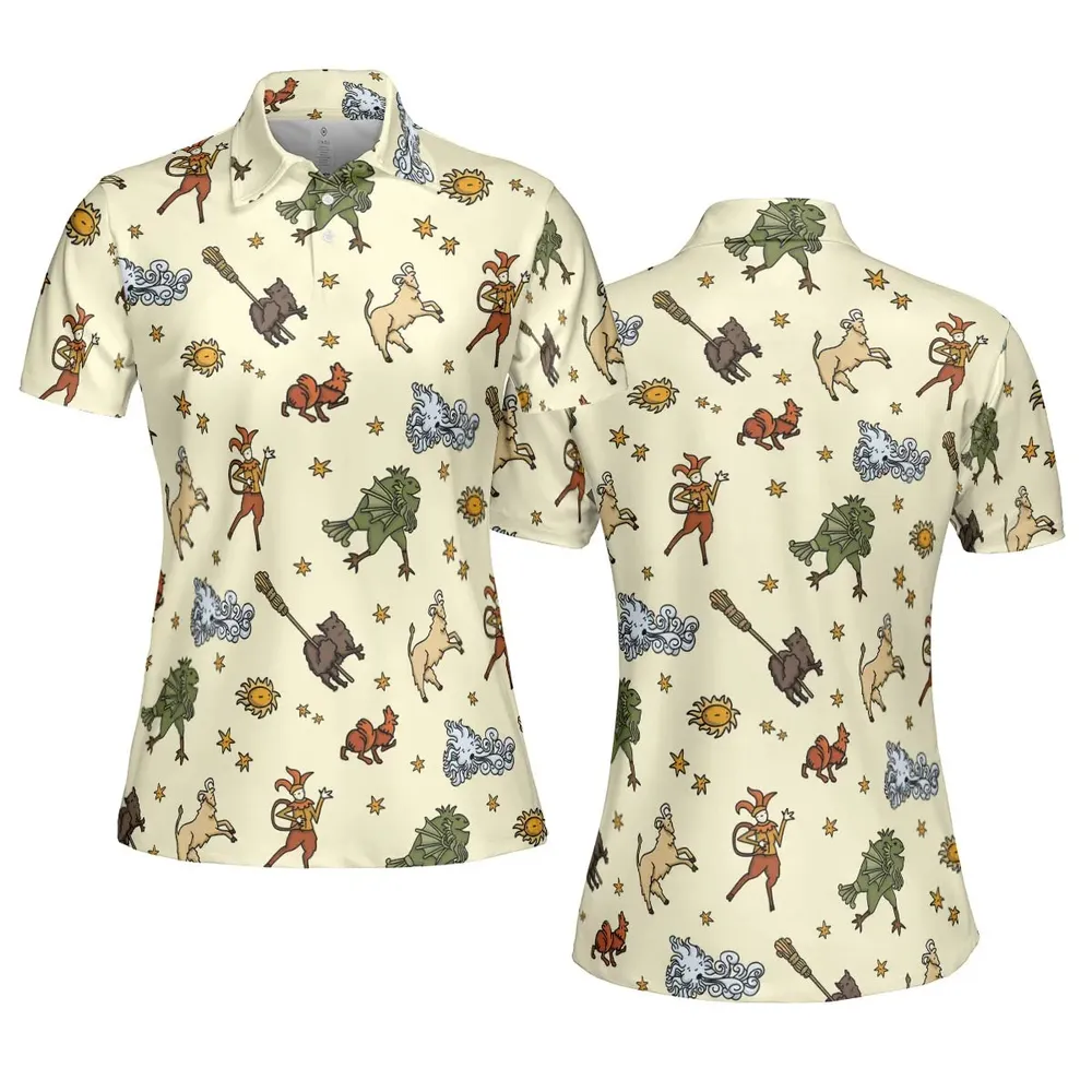 Opening Bedknobs and broomsticks AOP Men/Women Polo Shirt - 5