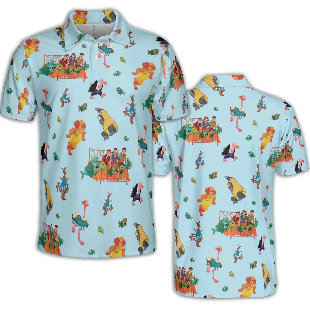 Bedknobs and broomsticks Characters AOP Men/Women Polo Shirt - 2