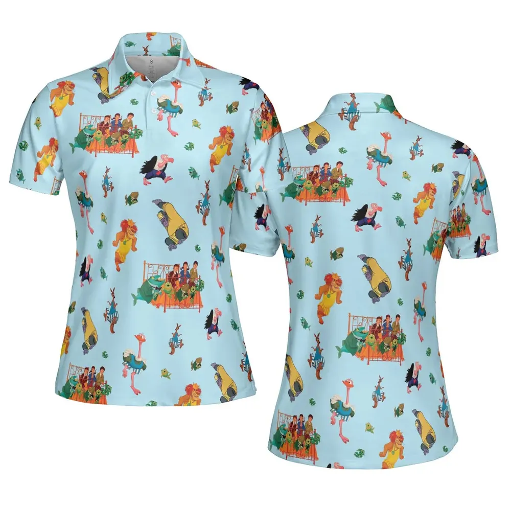 Bedknobs and broomsticks Characters AOP Men/Women Polo Shirt - 5