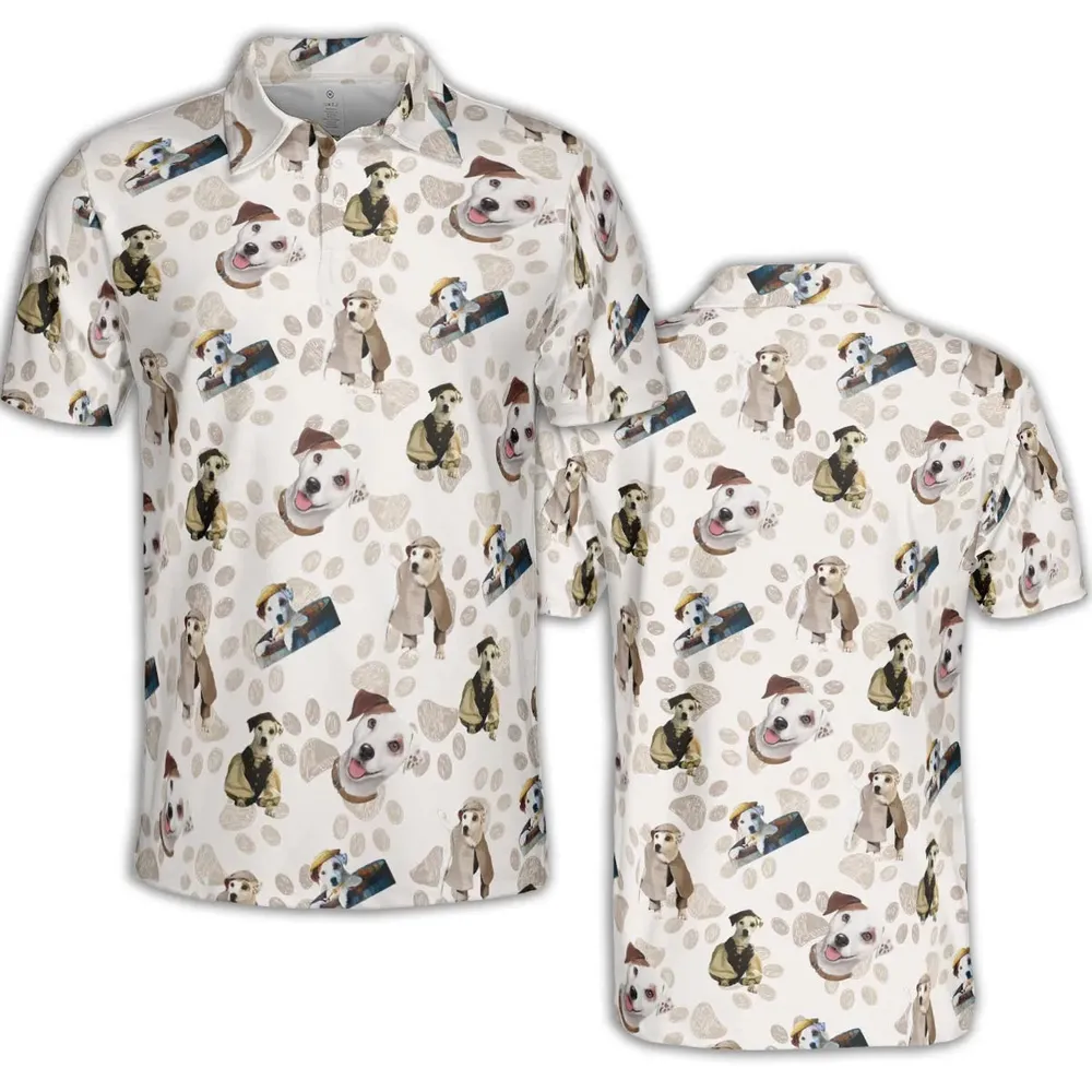 Bookish Wardrobe Wishbone AOP Men/Women Polo Shirt - 2