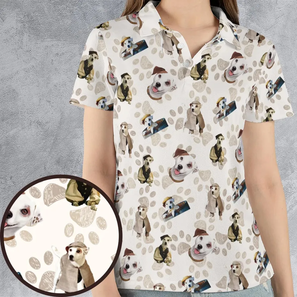 Bookish Wardrobe Wishbone AOP Men/Women Polo Shirt - 4