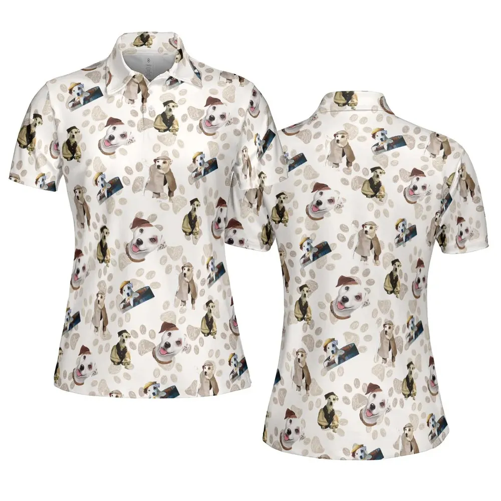 Bookish Wardrobe Wishbone AOP Men/Women Polo Shirt - 5