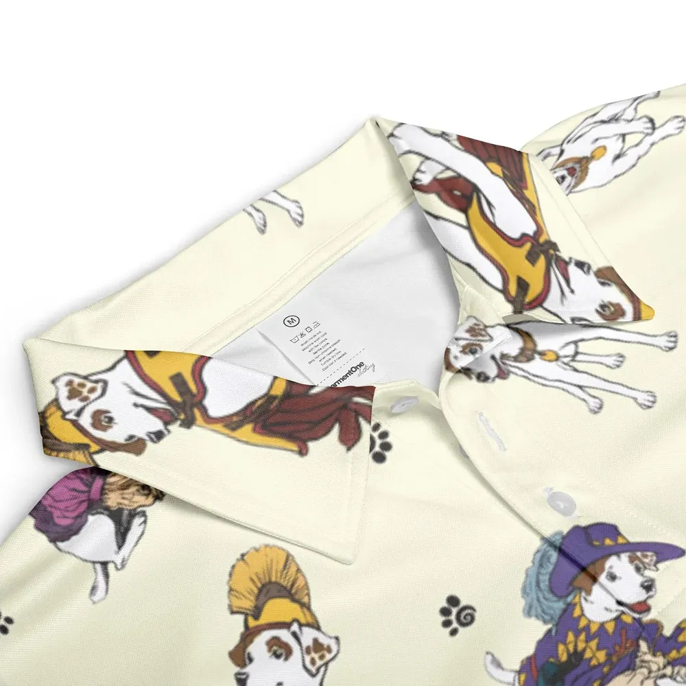Various Wishbone Characters AOP Men/Women Polo Shirt - 3
