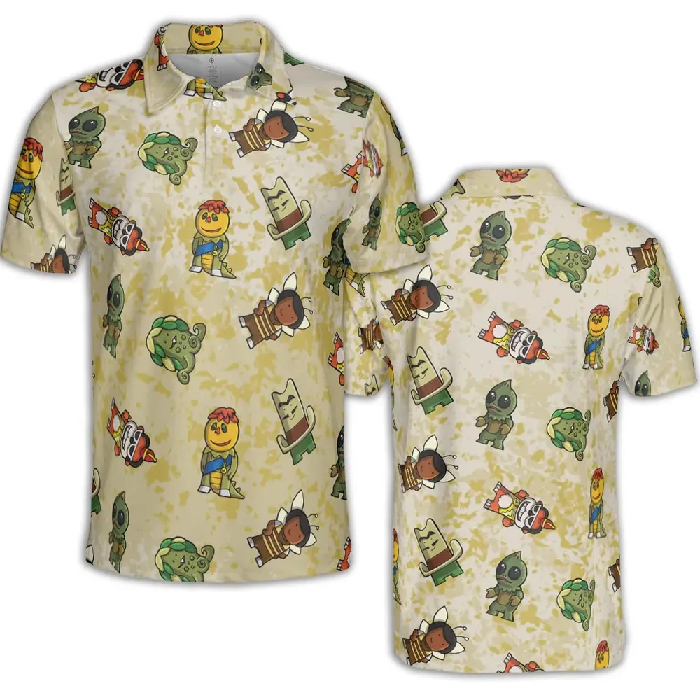 Sid and Marty Krofft Shows AOP Men/Women Polo Shirt - 2