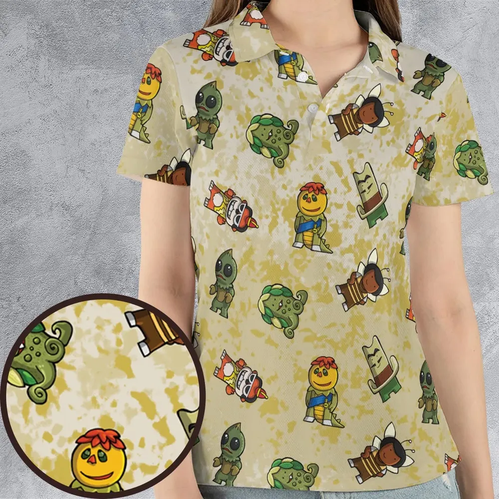 Sid and Marty Krofft Shows AOP Men/Women Polo Shirt - 4