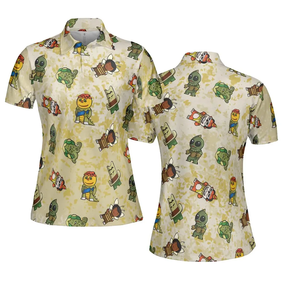 Sid and Marty Krofft Shows AOP Men/Women Polo Shirt - 5
