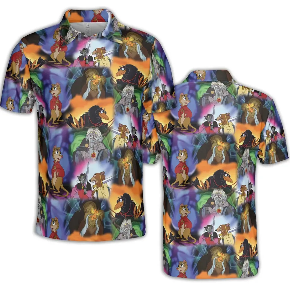 The Secret of Nimh AOP Men/Women Polo Shirt - 2