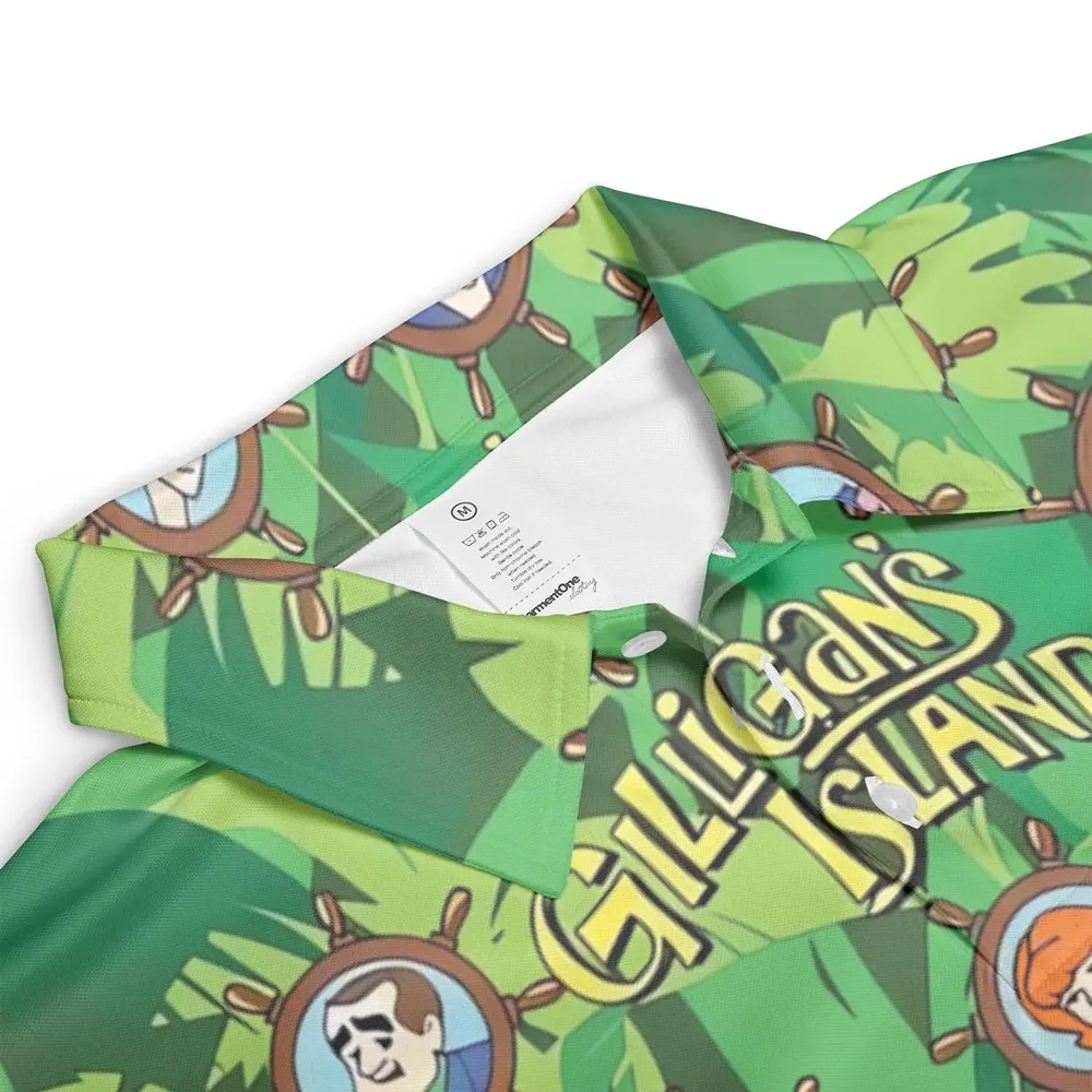 Gilligan's Island Characters AOP Men/Women Polo Shirt - 3