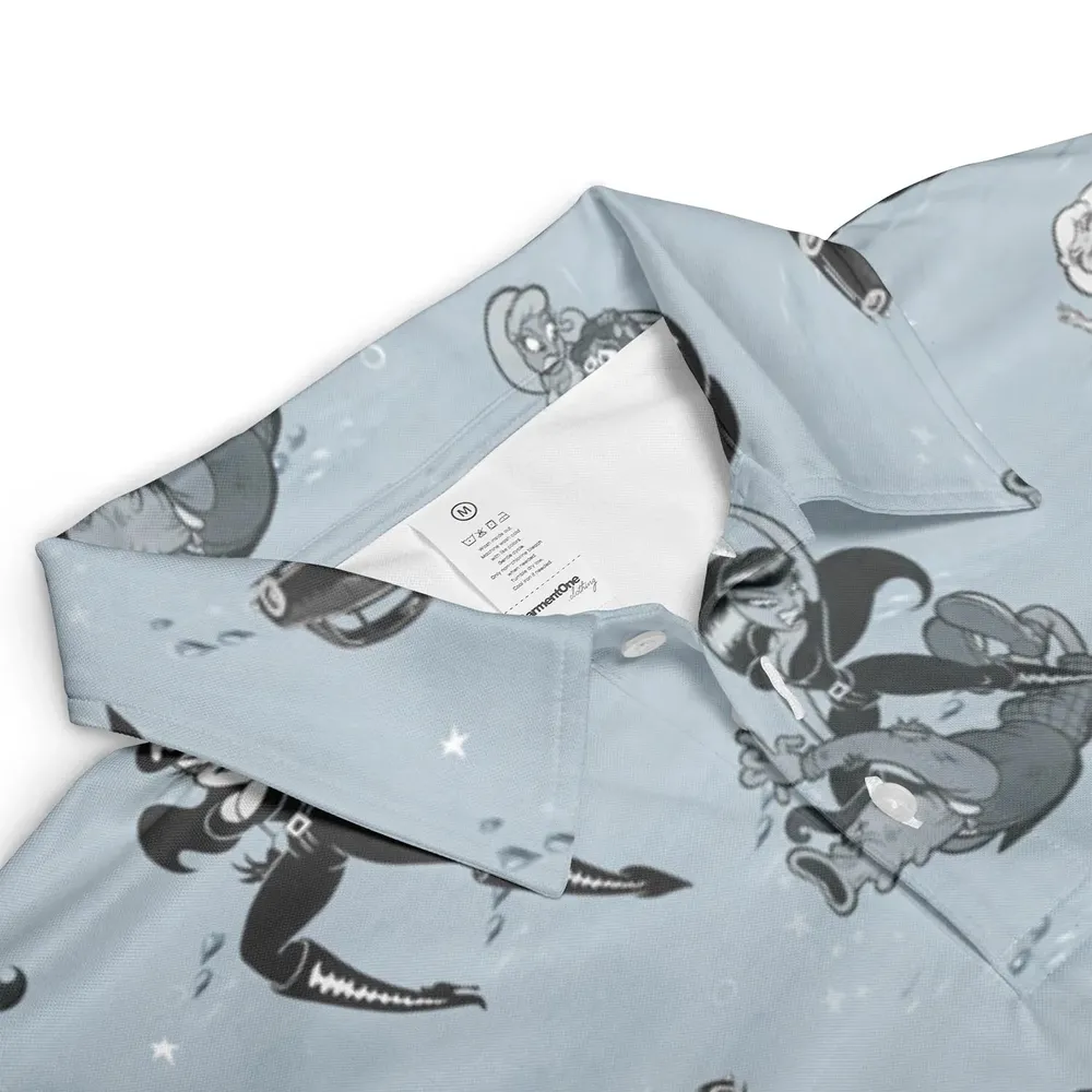Faster Pussycat Kill Kill Characters AOP Men/Women Polo Shirt - 3