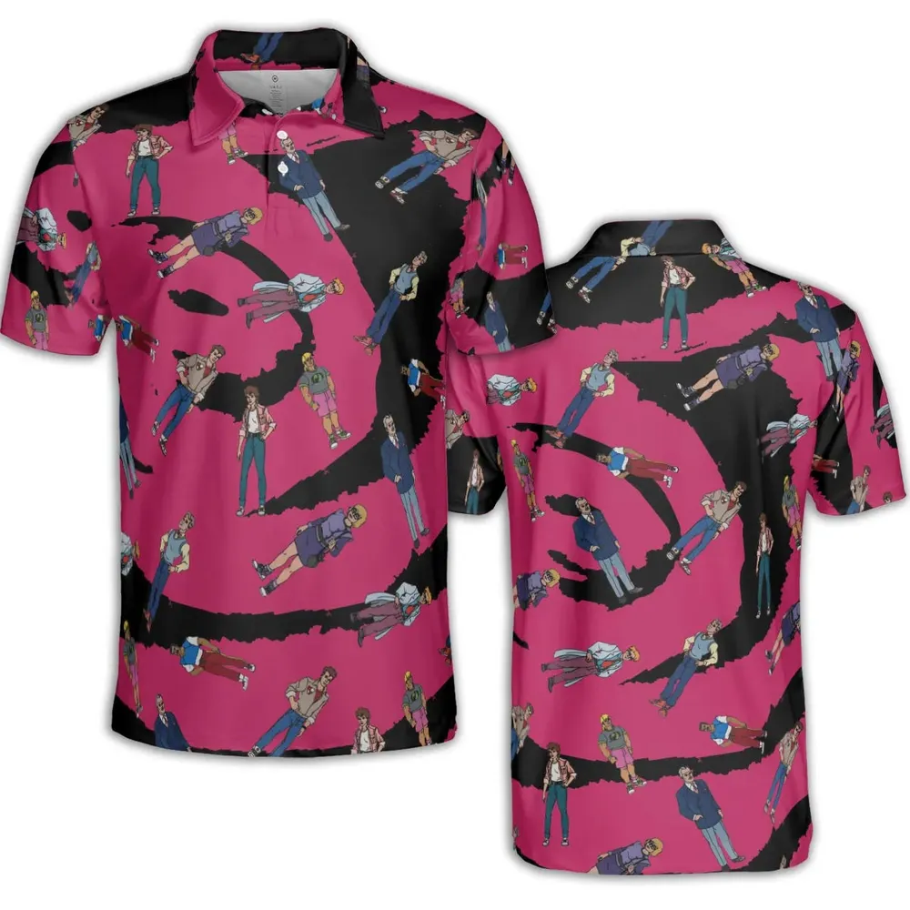 James Bond JR Cartoon characters AOP Men/Women Polo Shirt - 2