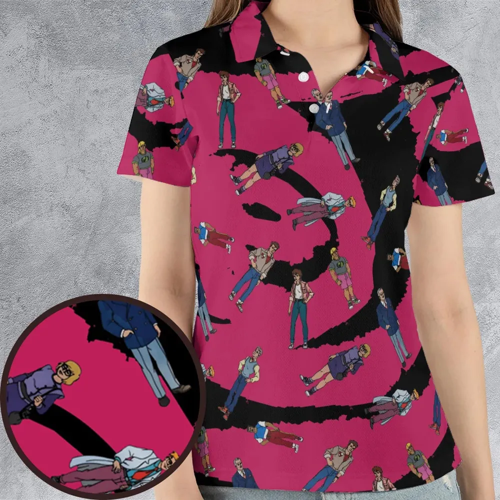 James Bond JR Cartoon characters AOP Men/Women Polo Shirt - 4