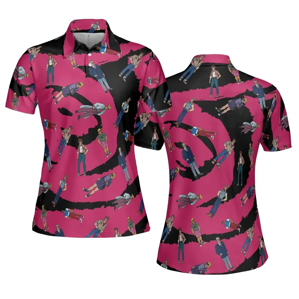 James Bond JR Cartoon characters AOP Men/Women Polo Shirt - 5