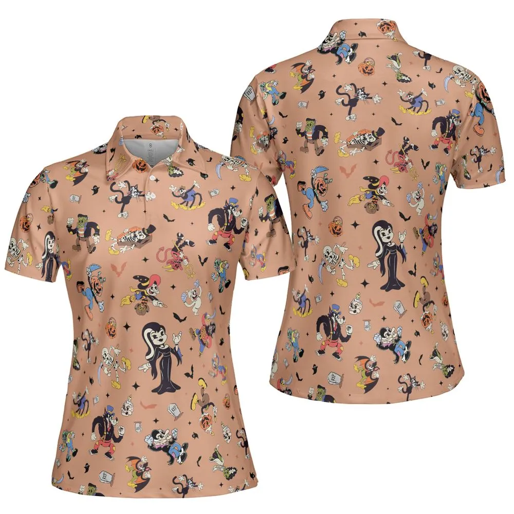 AOP Men/Women Polo Shirt - 9GRNWXYN -  - 5