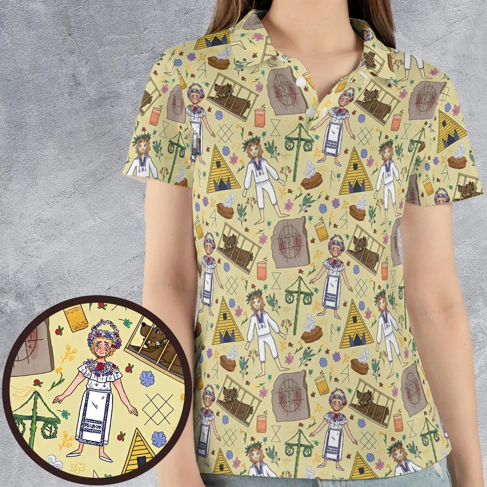 AOP Men/Women Polo Shirt - K5K2MJUA -  - 4