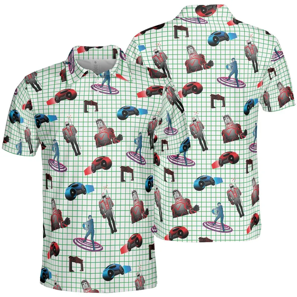 AOP Men/Women Polo Shirt - QVT3YACN -  - 2