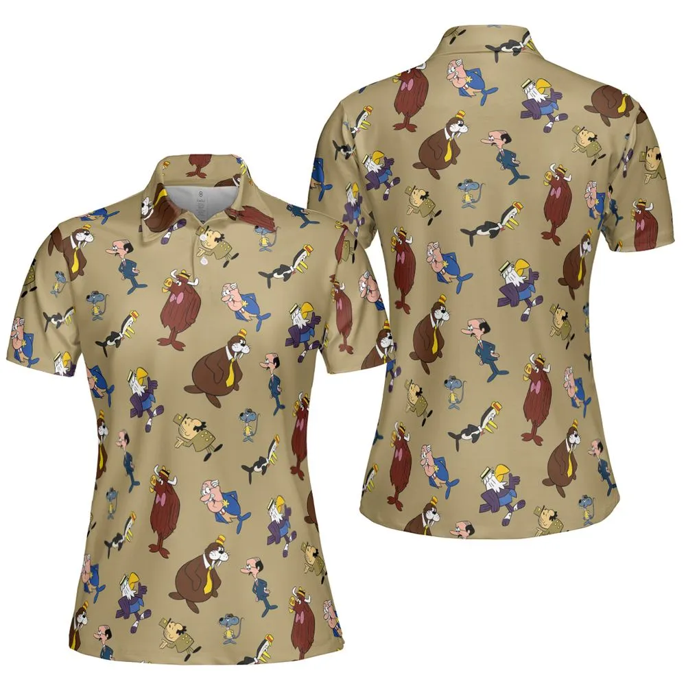 AOP Men/Women Polo Shirt - XSJVRFLM -  - 5