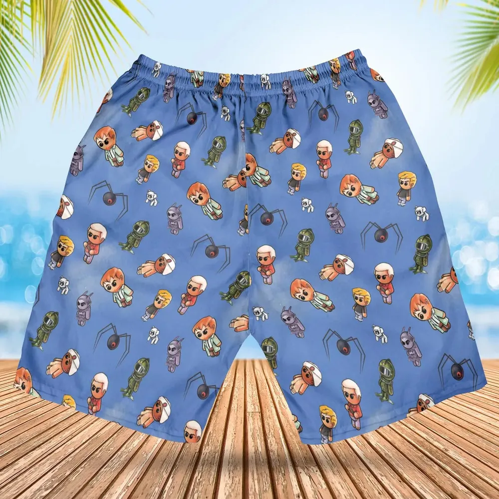 Johnny Quest Pooterbellies Hawaiian Short - 2