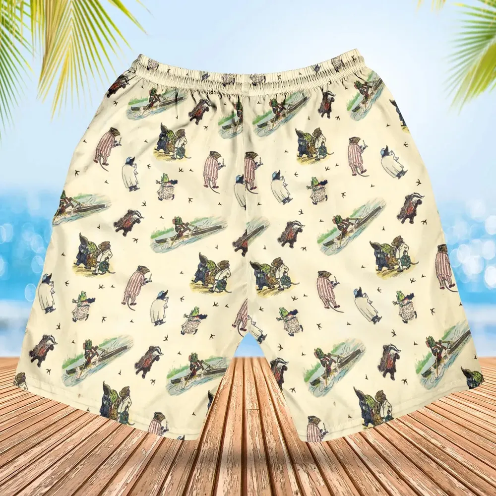 The Wind In The Willows Hawaiian Short - 2