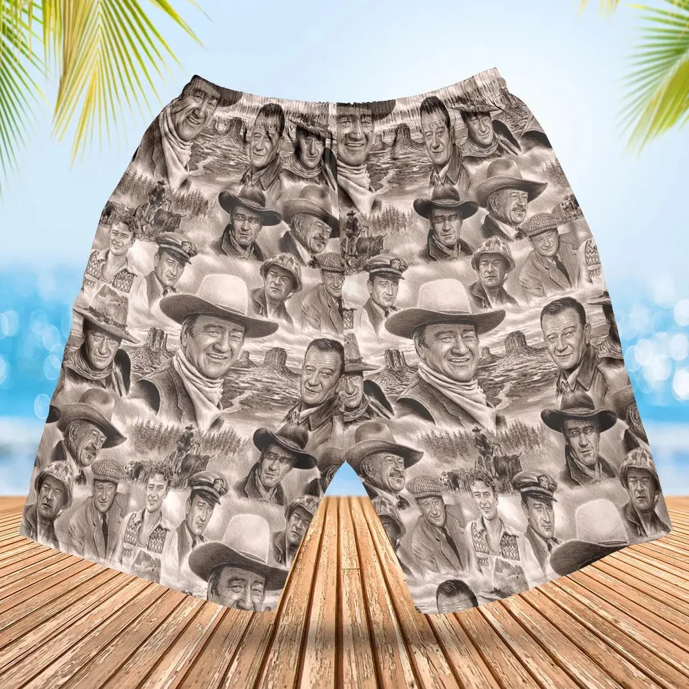 Of these Wayne Westerns Hawaiian Short - 2