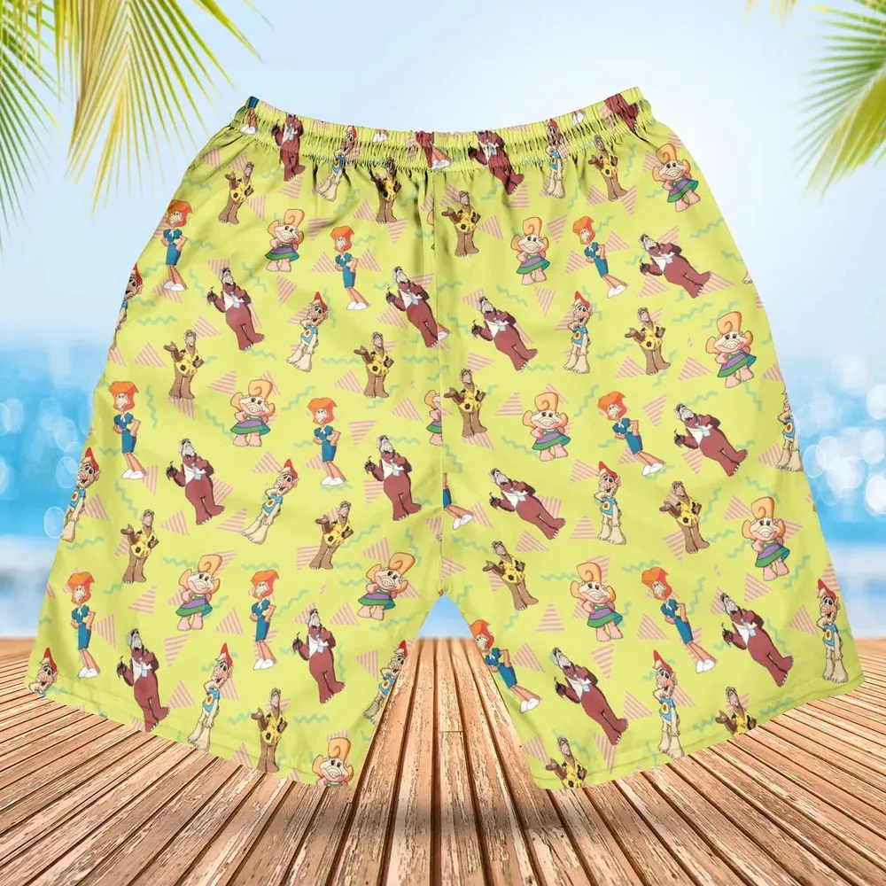 Alf Tales Characters Hawaiian Short - 2