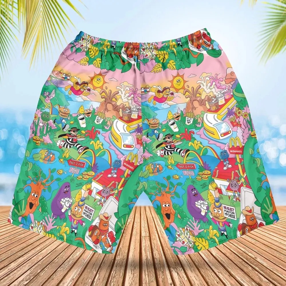 Foodland Mcdonaldland Hawaiian Short - 2