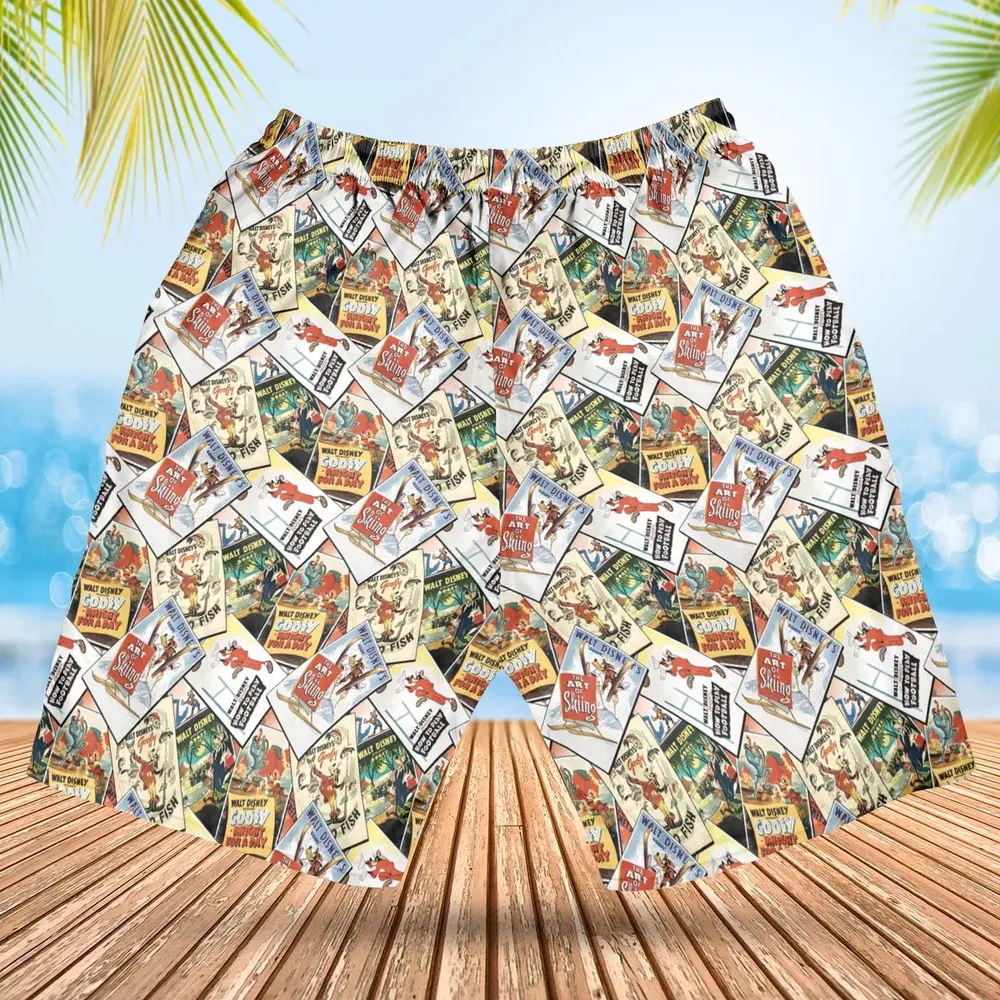 Goofy Vintage Posters Hawaiian Short - 2