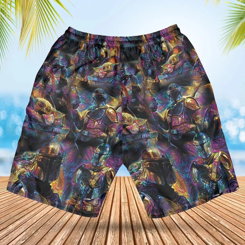 The Guardian Mandalorian Hawaiian Short - 2