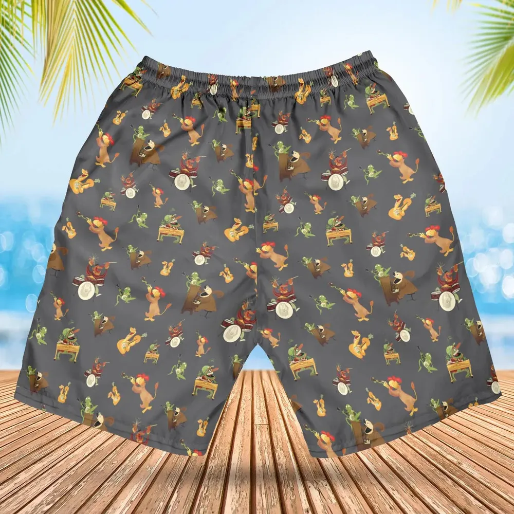 River Bottom Dr. Teeth and the Electric Mayhem Hawaiian Short - 2