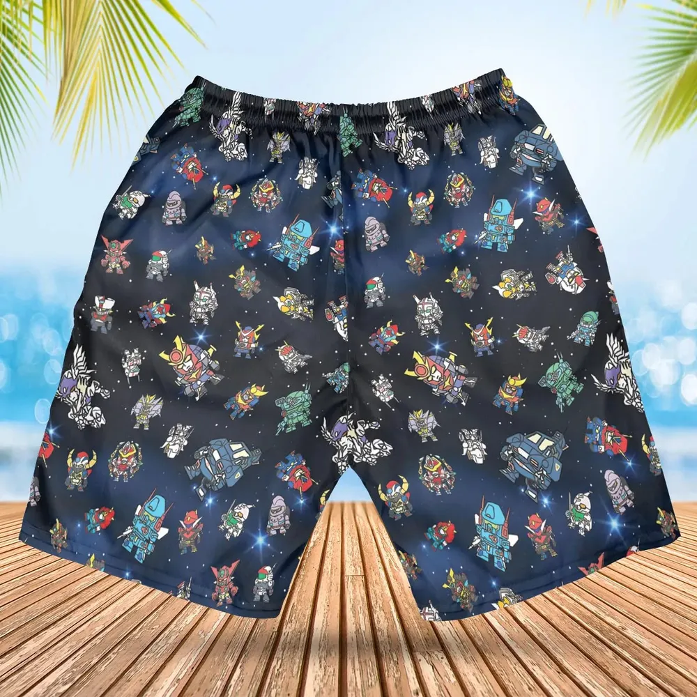 Shogun Warriors Toys Hawaiian Short - 2