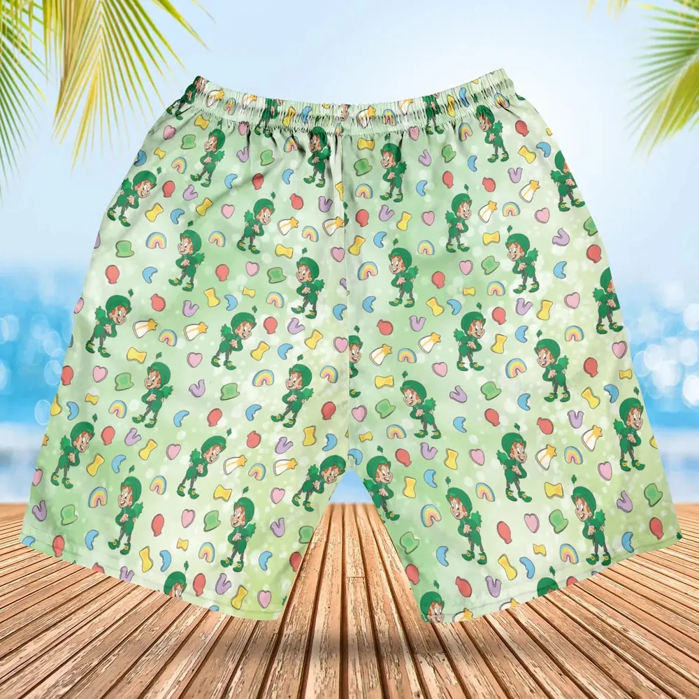 Lucky the Leprechaun Cereal Hawaiian Short - 2