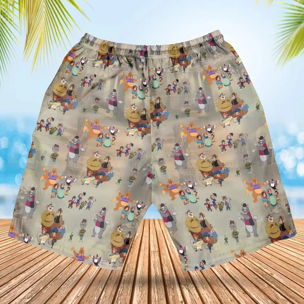 Somewhere Out There An American Tail Hawaiian Short - 2