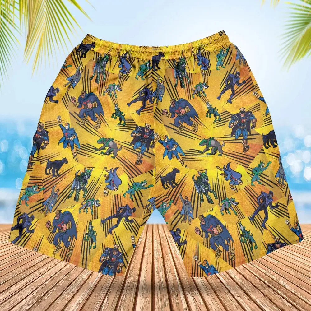 Blue Falcon and Dynomutt Hawaiian Short - 2