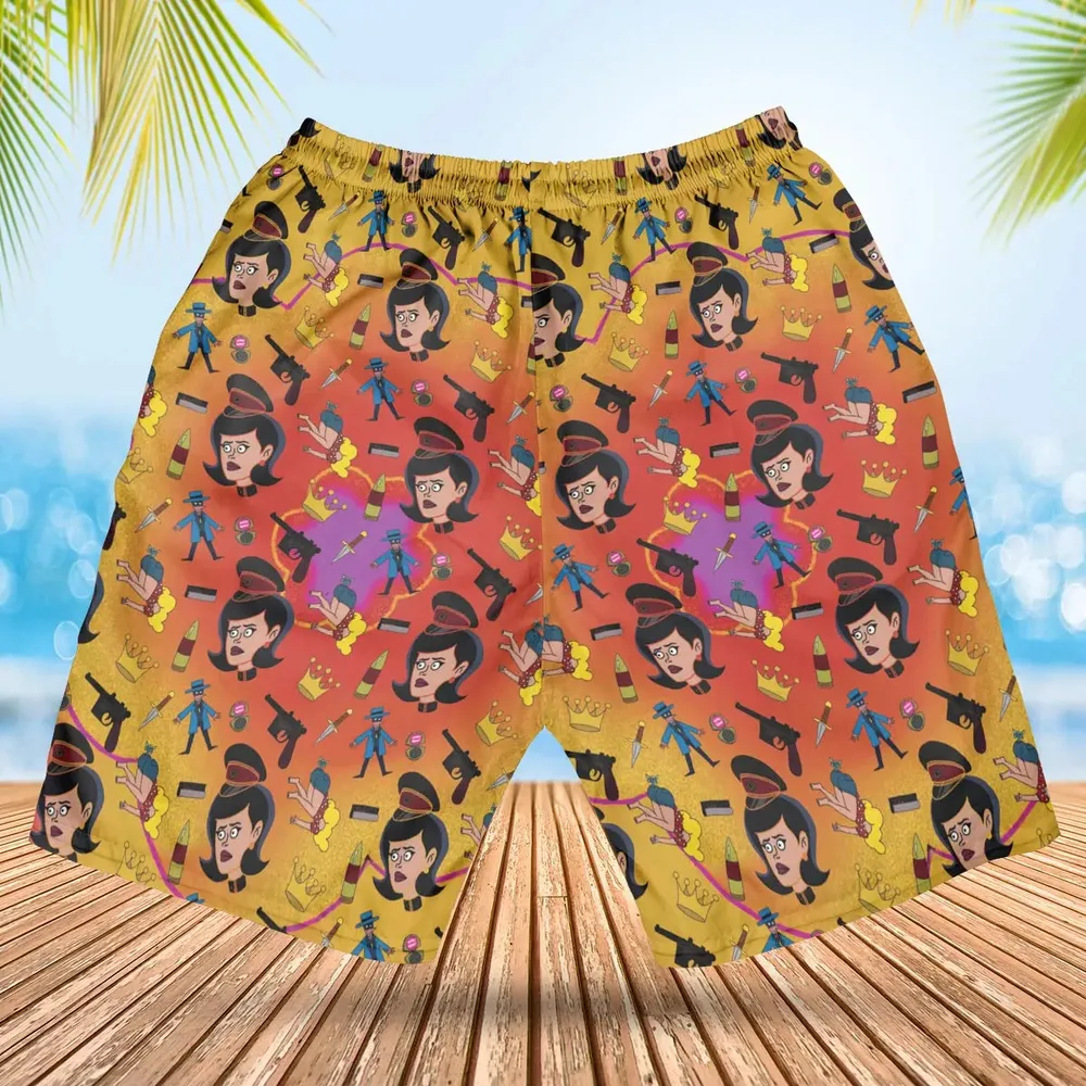 Dr. Girlfriend The Venture Bros Hawaiian Short - 2